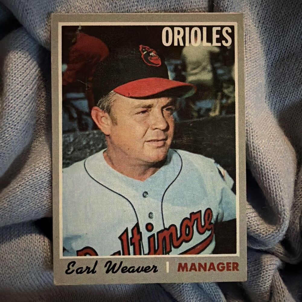 1970 Topps - Earl Weaver #148